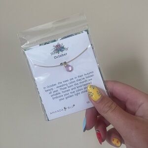 October Necklace & Earring Set